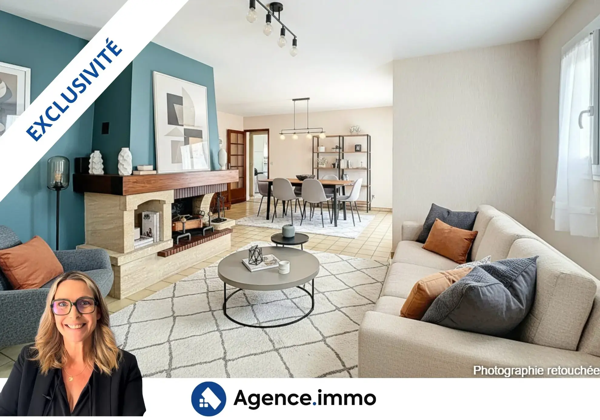 Maison individuelle 4 pièces avec grand terrain à Val-de-Livenne 