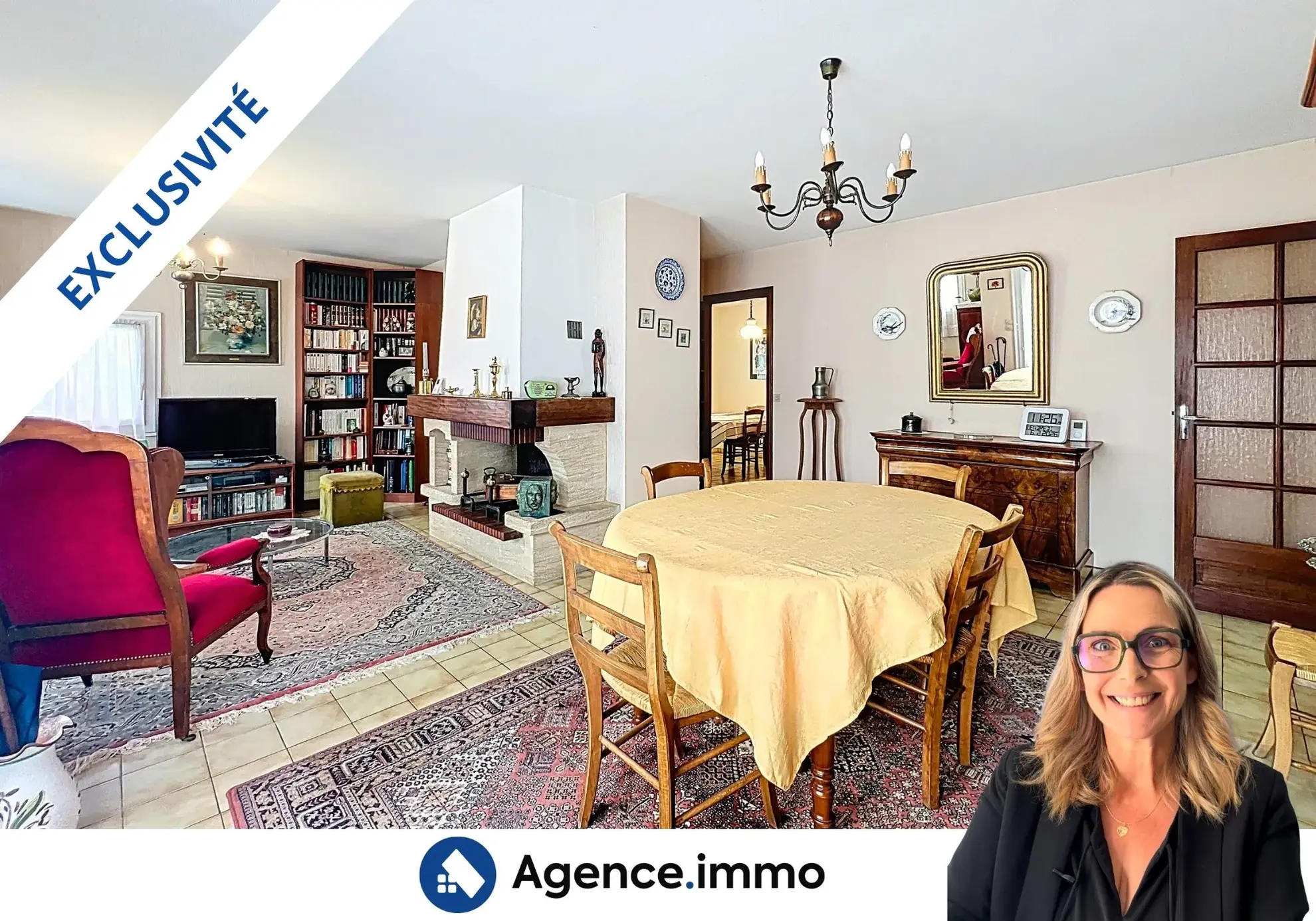 Maison individuelle 4 pièces avec grand terrain à Val-de-Livenne 