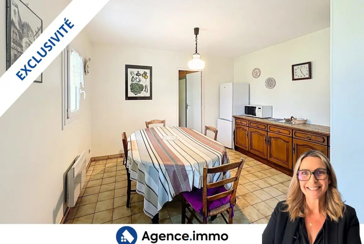Maison individuelle 4 pièces avec grand terrain à Val-de-Livenne 