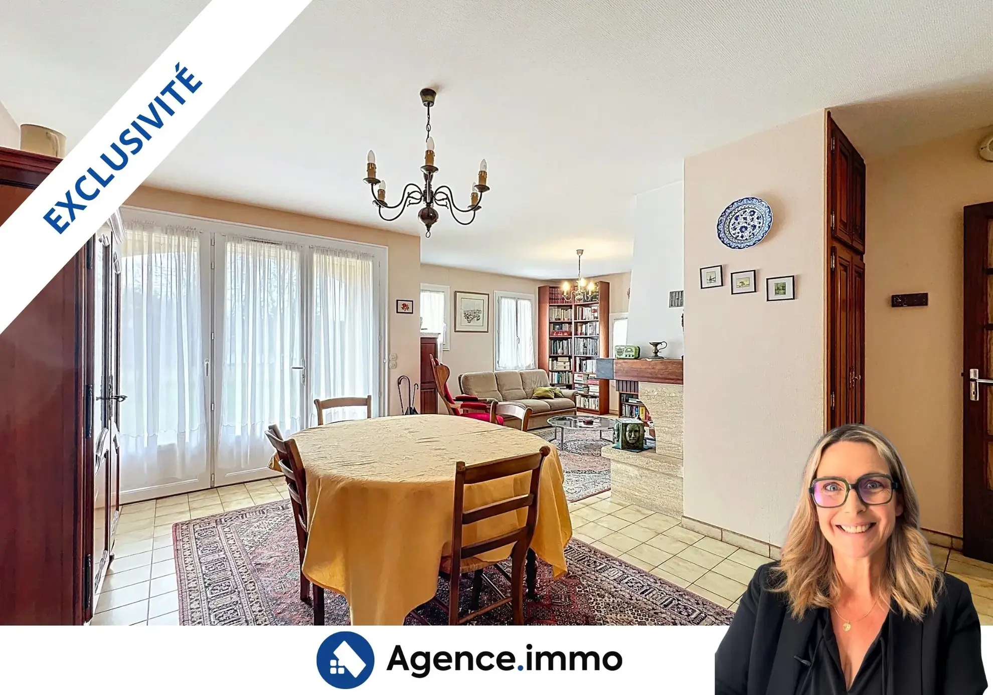 Maison individuelle 4 pièces avec grand terrain à Val-de-Livenne 