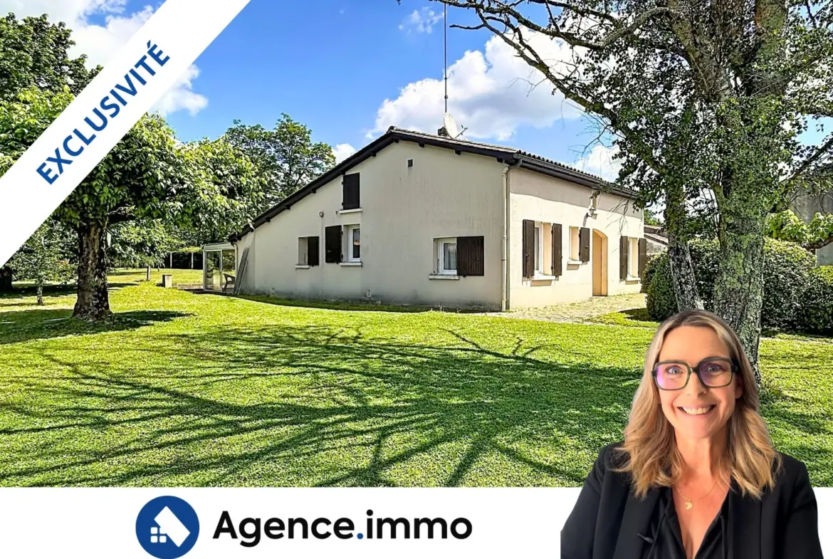 Maison individuelle 4 pièces avec grand terrain à Val-de-Livenne 