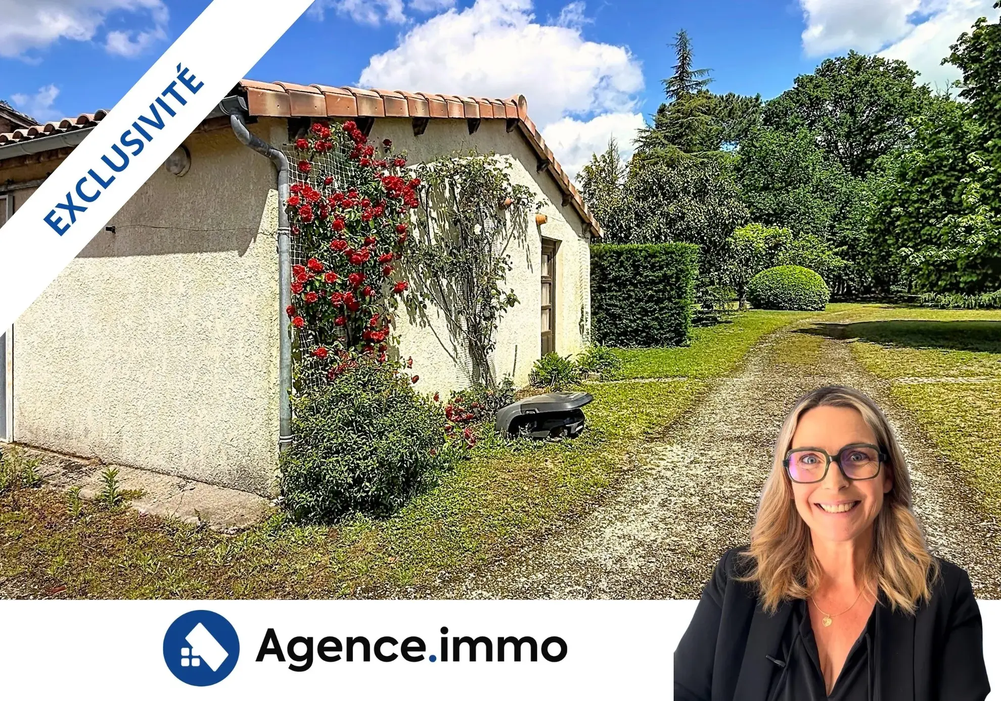 Maison individuelle 4 pièces avec grand terrain à Val-de-Livenne 