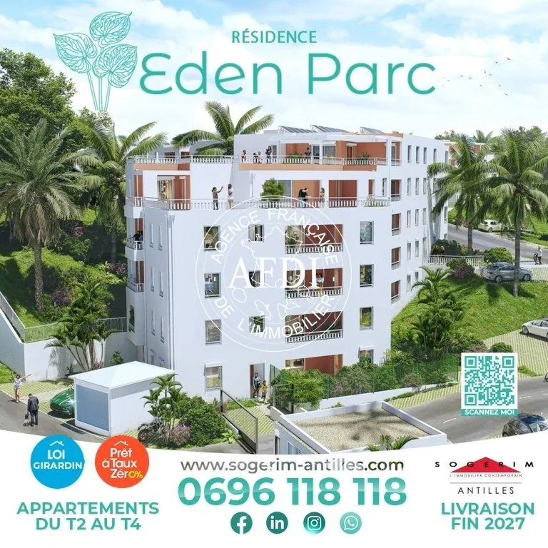 Appartements modernes à La Meynard, proche du CHU en Martinique 