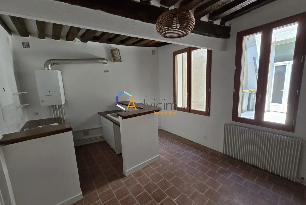 Maison ancienne à vendre à Orléans avec terrasse et potentiel de rénovation 