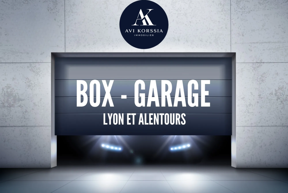 Parking à vendre de 19 m² à Bron, opportunité d'investissement ou d'usage personnel 