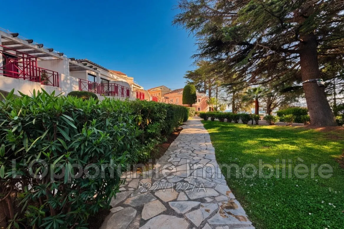Bel appartement 2 pièces avec terrasse, piscine et jardin à Cannes 