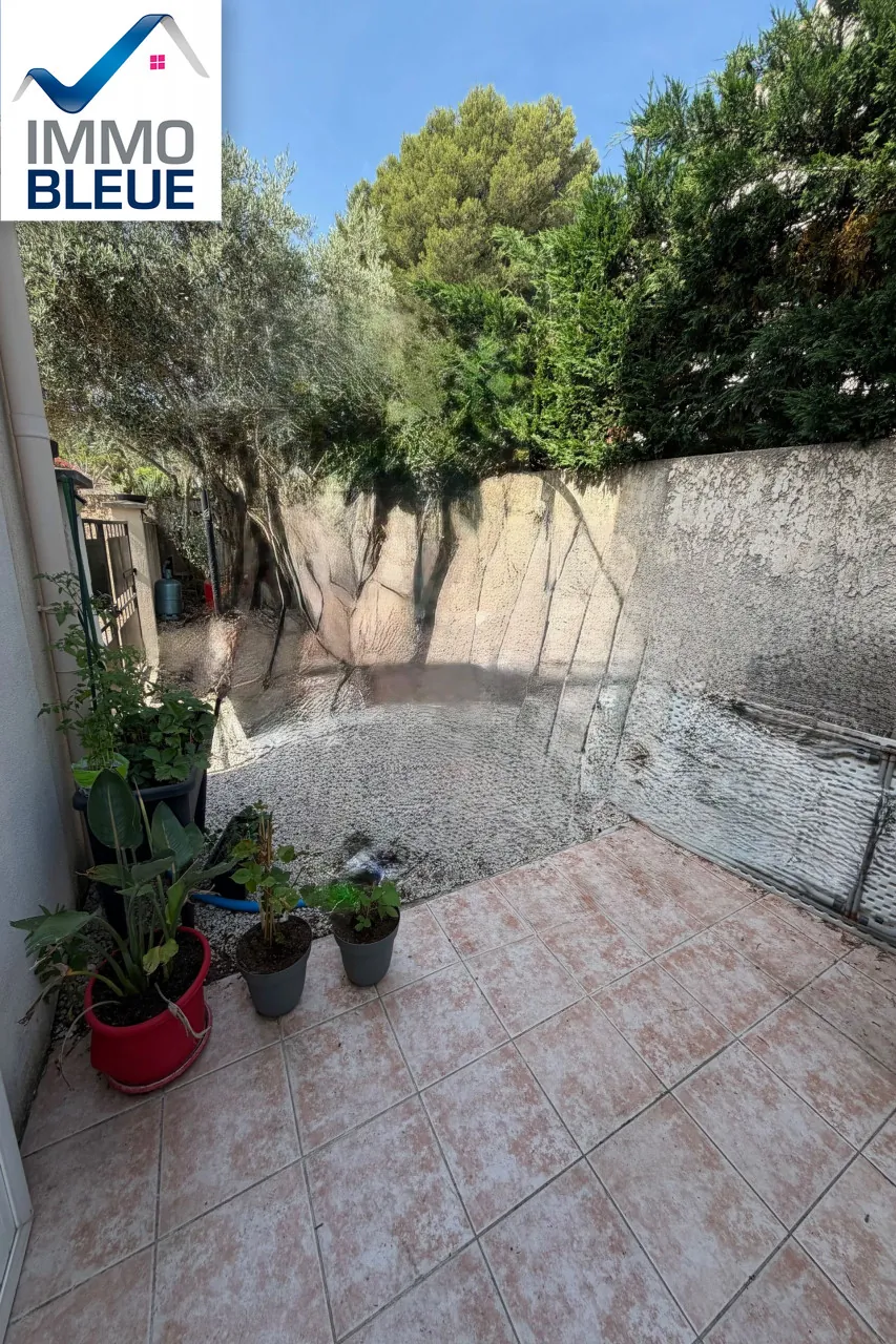 Vente appartement T3 avec jardin et parking à Châteauneuf-les-Martigues 