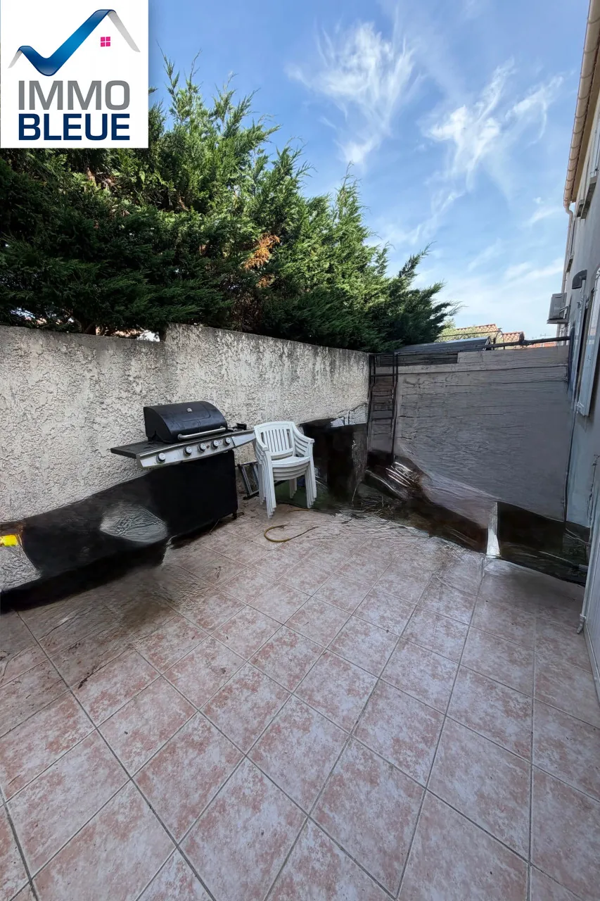 Vente appartement T3 avec jardin et parking à Châteauneuf-les-Martigues 