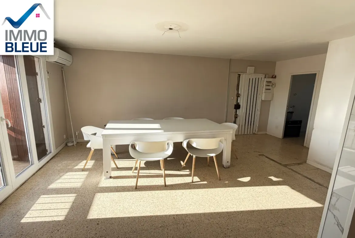 Appartement 5 pièces à vendre à Marignane avec balcon et parking privé 