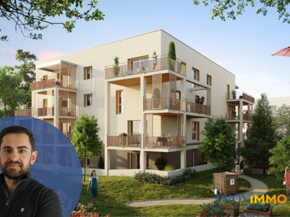 Appartement neuf à Tullins – Résidence Les Robinsons, vue sur le Vercors