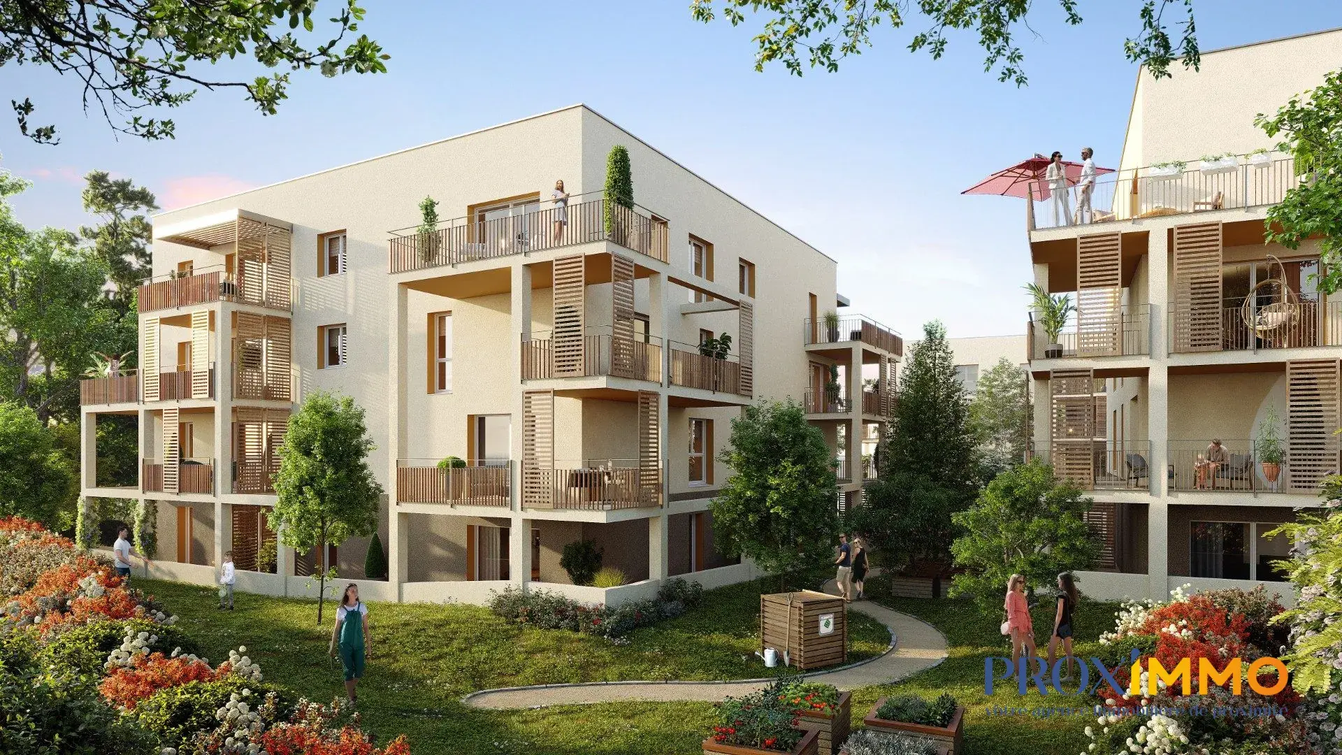 Appartement neuf à Tullins – Résidence Les Robinsons, vue sur le Vercors 