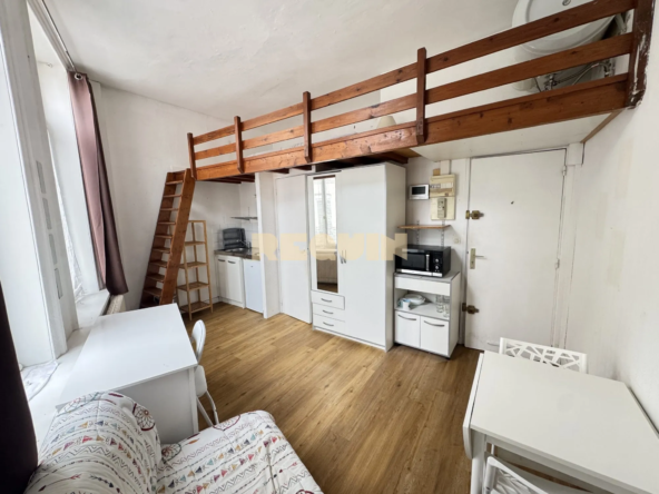 Bel appartement F1 avec mezzanine à Lille, idéal investissement immobilier