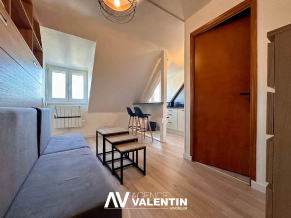 Bel appartement studio à Metz — Idéal investisseur, dernier étage, proche facultés et gare
