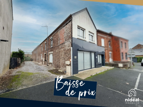 Immeuble de rapport à Requignies avec 3 lots et forte rentabilité
