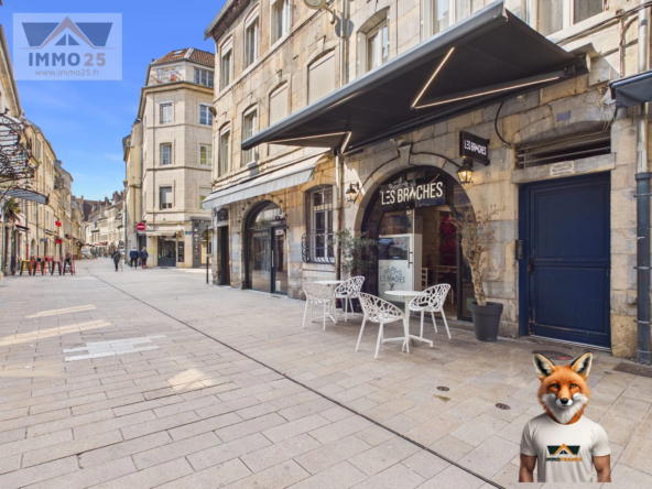 Fonds de commerce lumineux à Besancon avec licence n°3 – Idéal pour boutique ou café