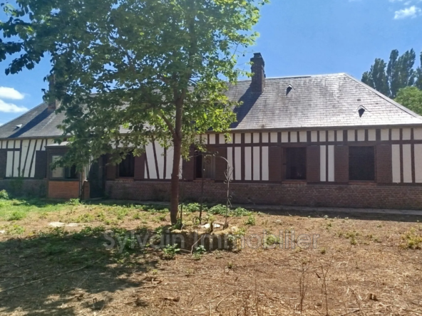 Longère à rénover avec grand potentiel à Formerie - 140 m²