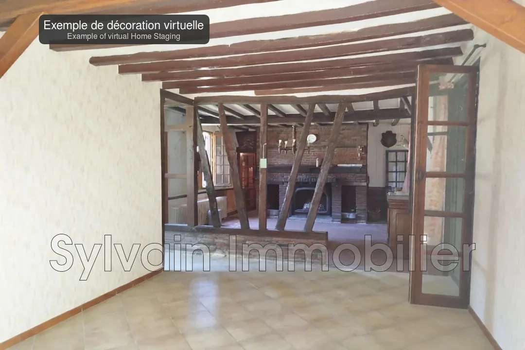 Longère à rénover avec grand potentiel à Formerie - 140 m² 