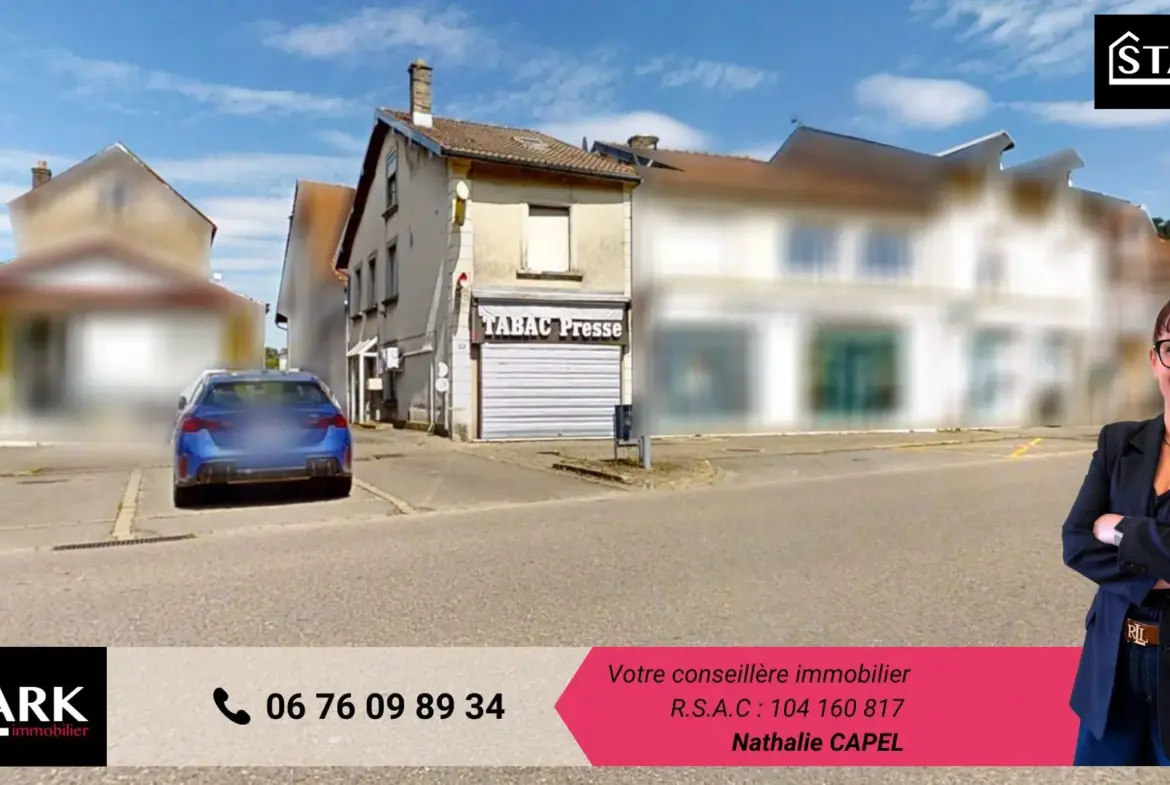 Immeuble mixte à vendre à Colombier Fontaine avec fort potentiel de rénovation 