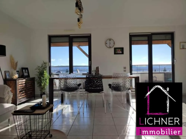 Magnifique duplex de 92 m² avec terrasse, garage et parking à Forbach