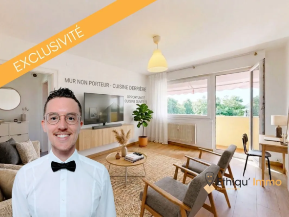 Appartement 2 pièces avec balcon et stationnement à Strasbourg Neudorf