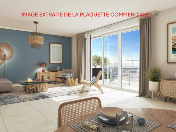 Vente d’un appartement neuf de 3 pièces à Marseillan (34340) – Livraison 2027