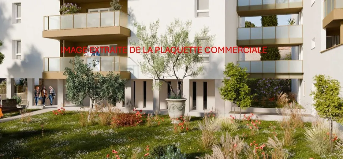 Appartement 2 pièces neuf à Montpellier avec balcon et parking, livraison 2028 
