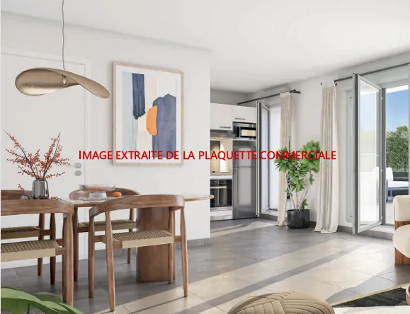 Vente Appartement T3 Neuf à Tourcoing avec Parking - 59,17 m²