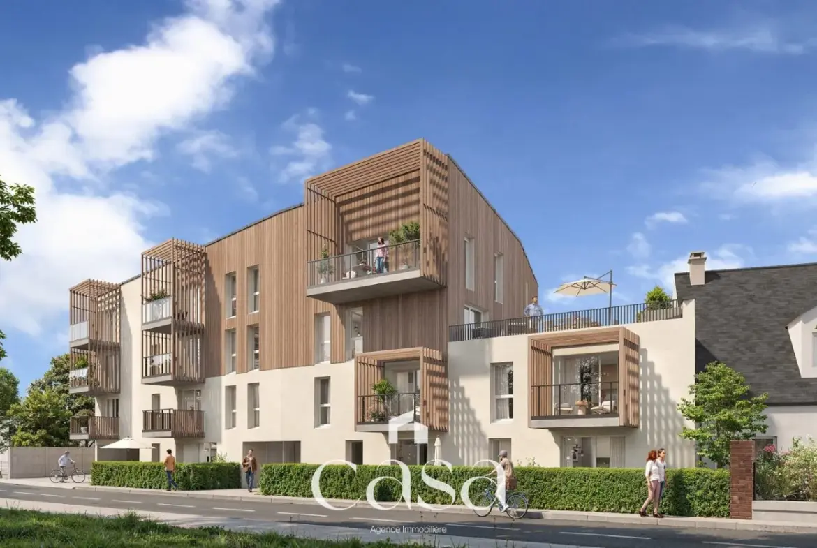 Studio avec terrasse et jardin à vendre à Caen - Emplacement idéal 