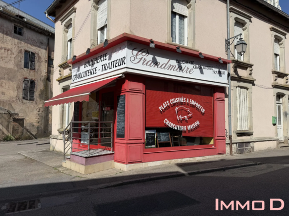 Fonds de commerce en boucherie, charcuterie et traiteur à vendre à La Vôge-les-Bains