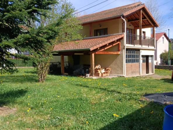 Villa à vendre à Vorey - 130 m², grand terrain, garage, 4 chambres