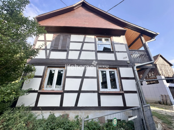 Maison 110m² à rénover avec dépendance à Valff, proximité Obernai et Barr
