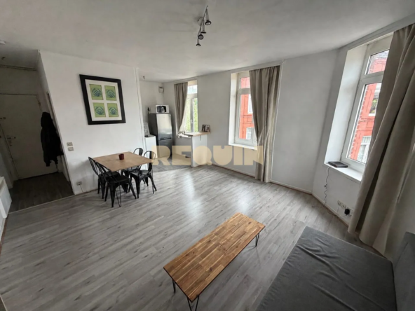Appartement T3 à Lille Moulin proche du parc Jean-Baptiste Lebas