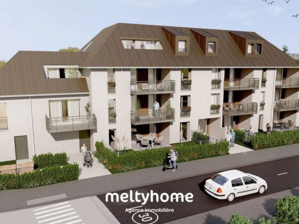 Appartement T2 neuf à Caen proche Campus et Centre Commercial