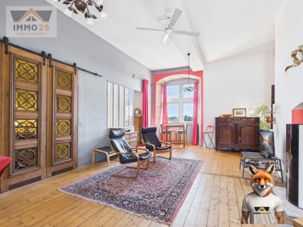 Appartement lumineux de 102 m² avec vue imprenable à Marnay