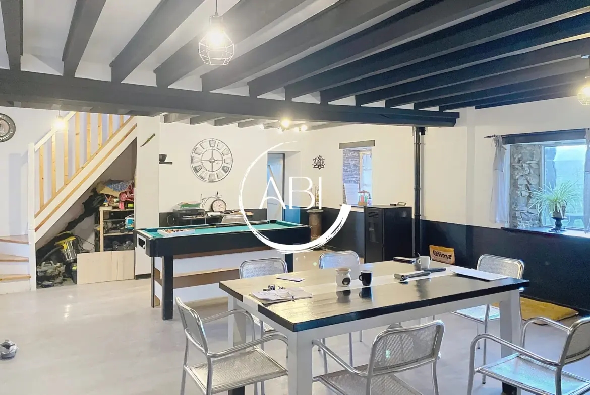 Maison de campagne de 130 m² à Sainte-Marie-du-Bois, proche Mont-Saint-Michel 