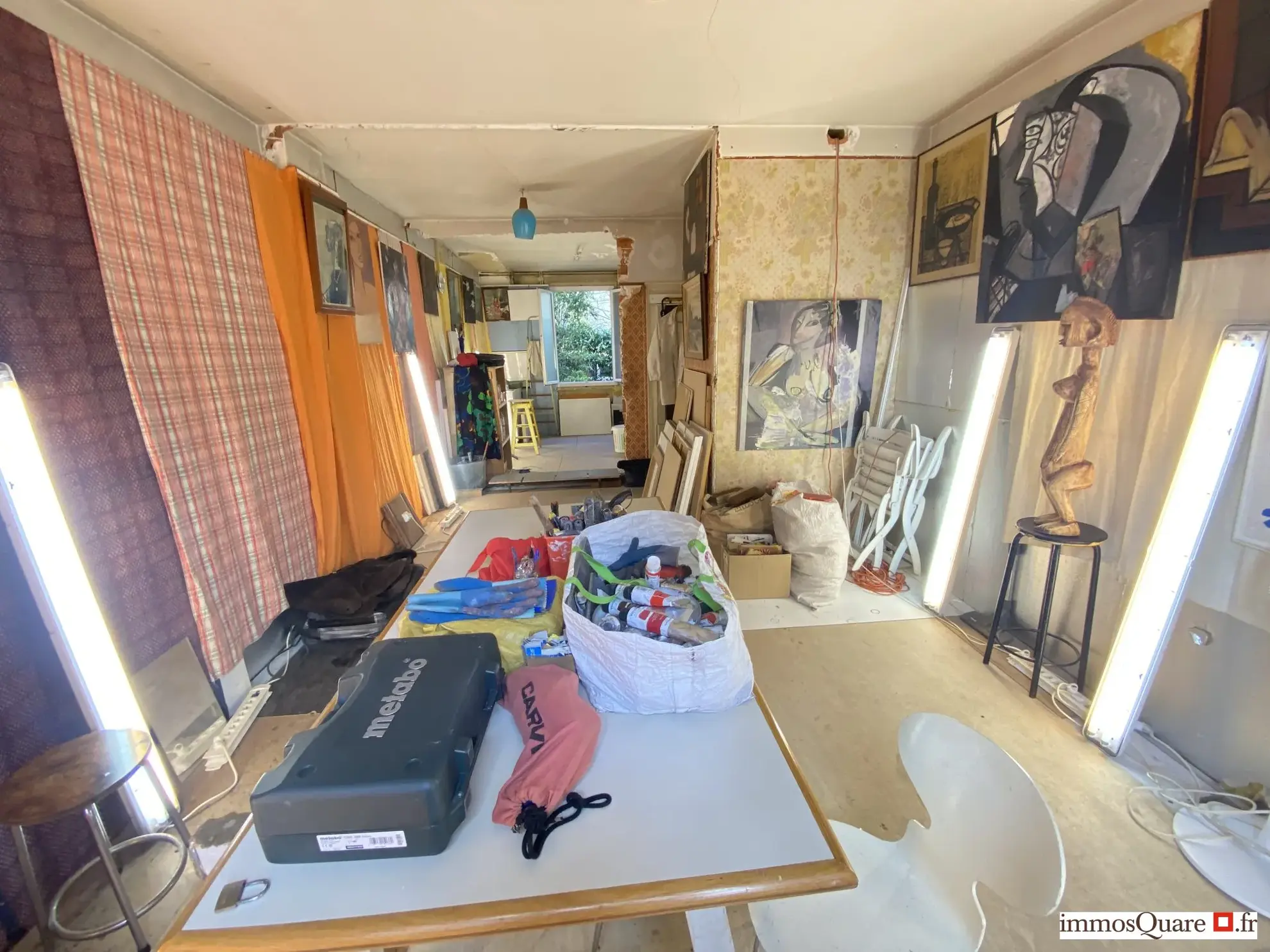 A vendre appartement T1/T2 de 36 m² à Lyon proche tram, calme et lumineux 