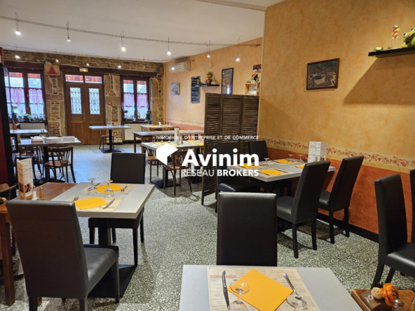 À vendre restaurant-bar avec licence IV au centre de Bourg-en-Bresse