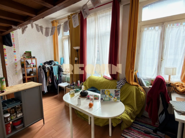 Appartement F1 avec mezzanine à Lille Gambetta - Idéal étudiant, faible charge