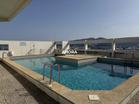Appartement T2 avec terrasse, parking et piscine dans le secteur Prado à Marseille