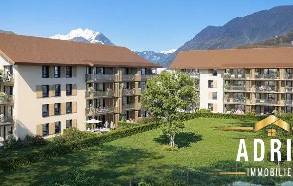 Appartement T1 neuf à Faverges-Seythenex avec extérieur et garage, résidence moderne