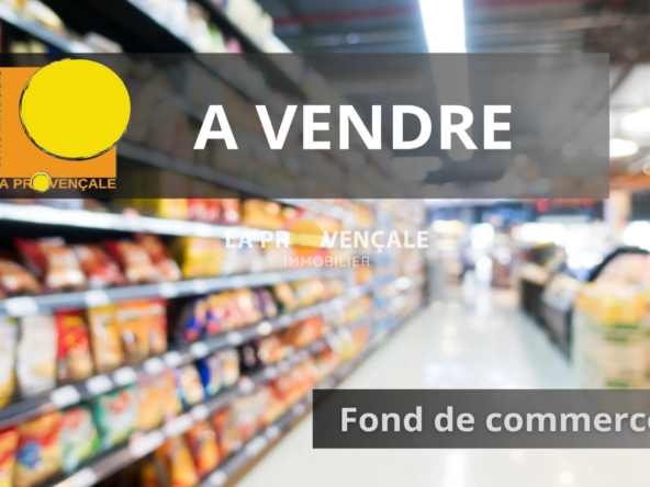 Fonds de commerce à vendre à Trets avec terrasse et stationnement