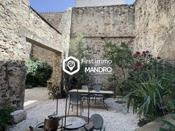 Maison de charme avec jardin, terrasse et solarium à Estagel