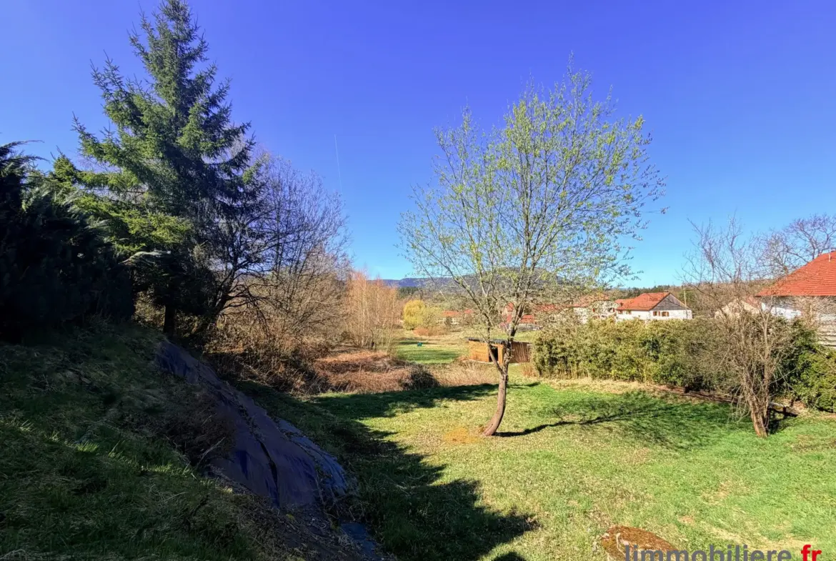 Maison à vendre à Saulxures avec potentiel d'extension et second logement 
