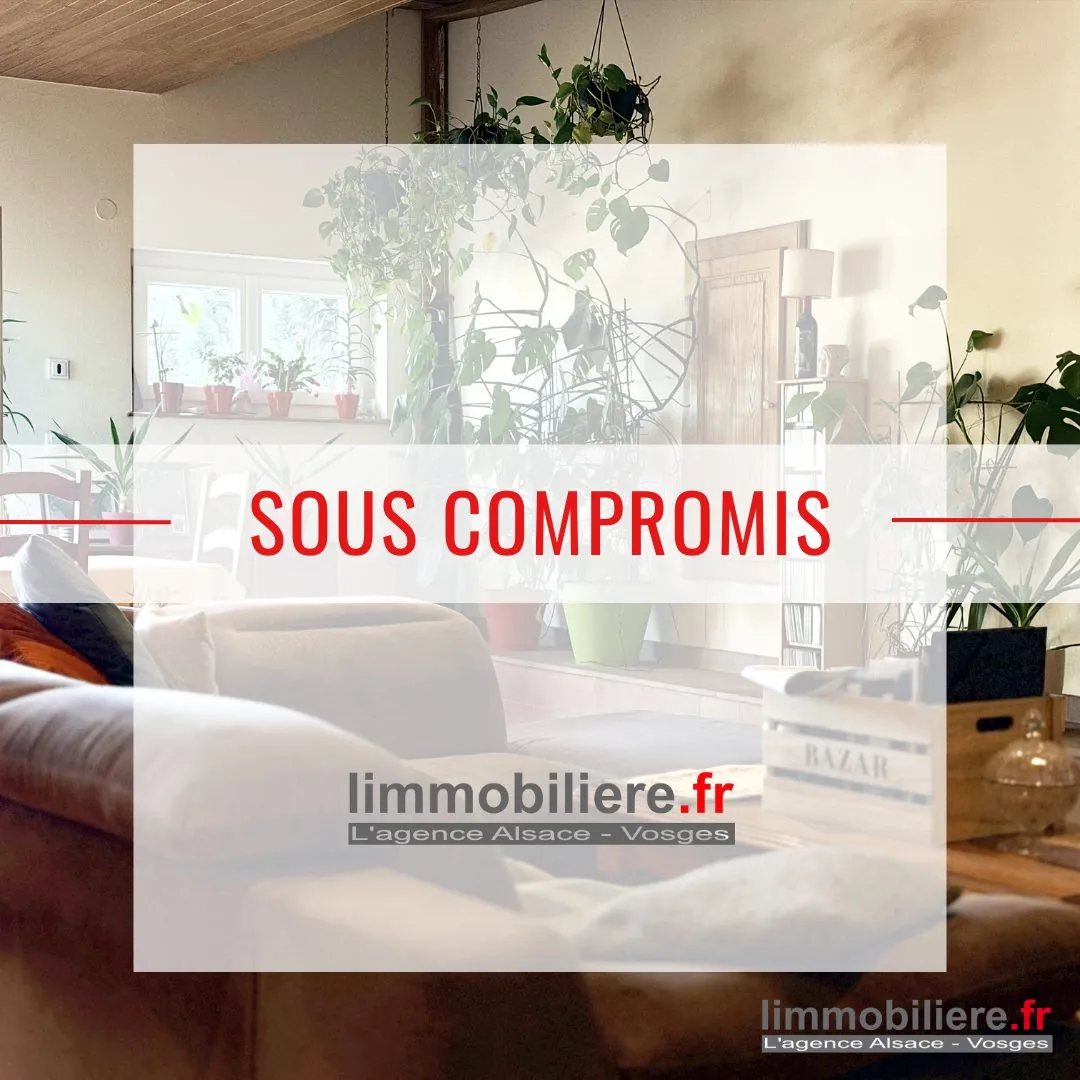 Maison à vendre à Saulxures avec potentiel d'extension et second logement 