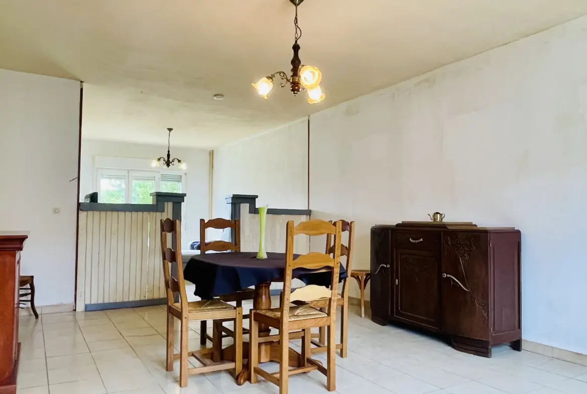 Charmante maison familiale de plain-pied avec garage à Noyon 