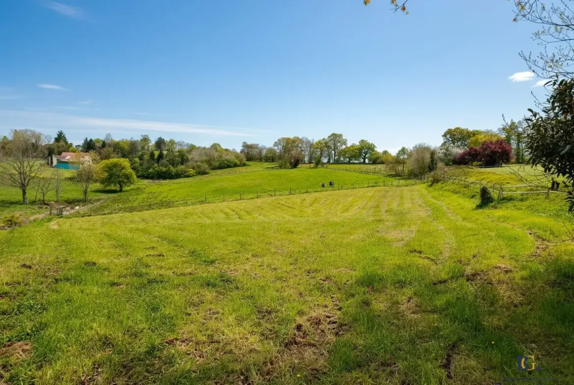Terrain à vendre à Salies-de-Béarn dans une impasse calme de 2925 m² 
