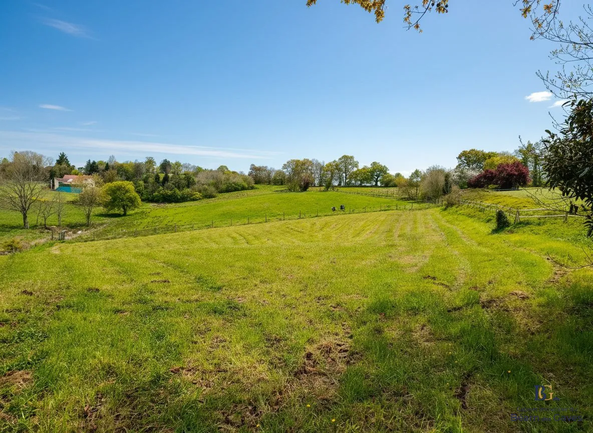 Terrain à vendre à Salies-de-Béarn dans une impasse calme de 2925 m² 