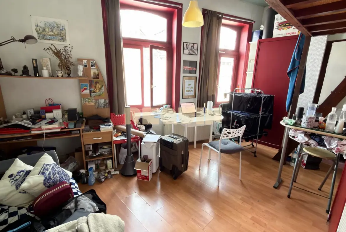 Appartement F1 à Lille Ratisbonne, idéal pour investissement étudiant 