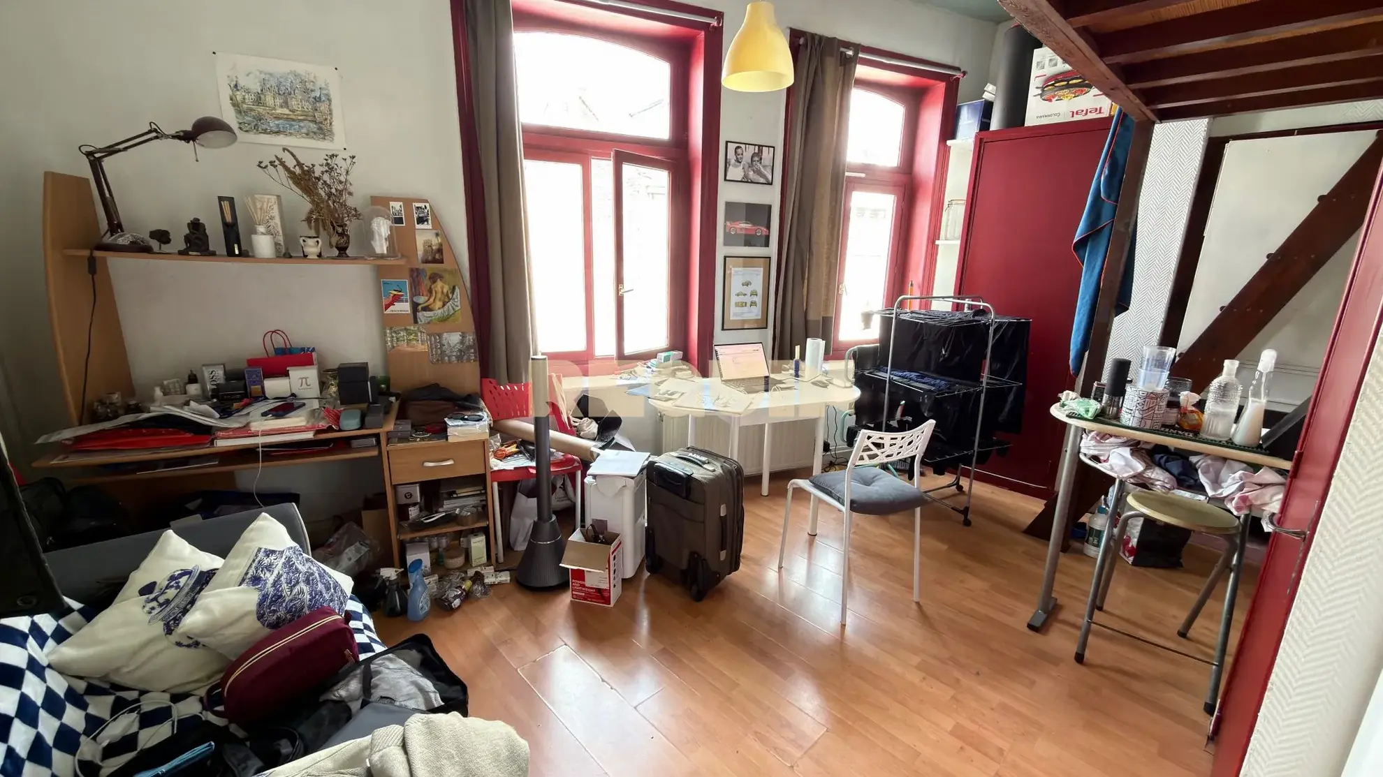 Appartement F1 à Lille Ratisbonne, idéal pour investissement étudiant 