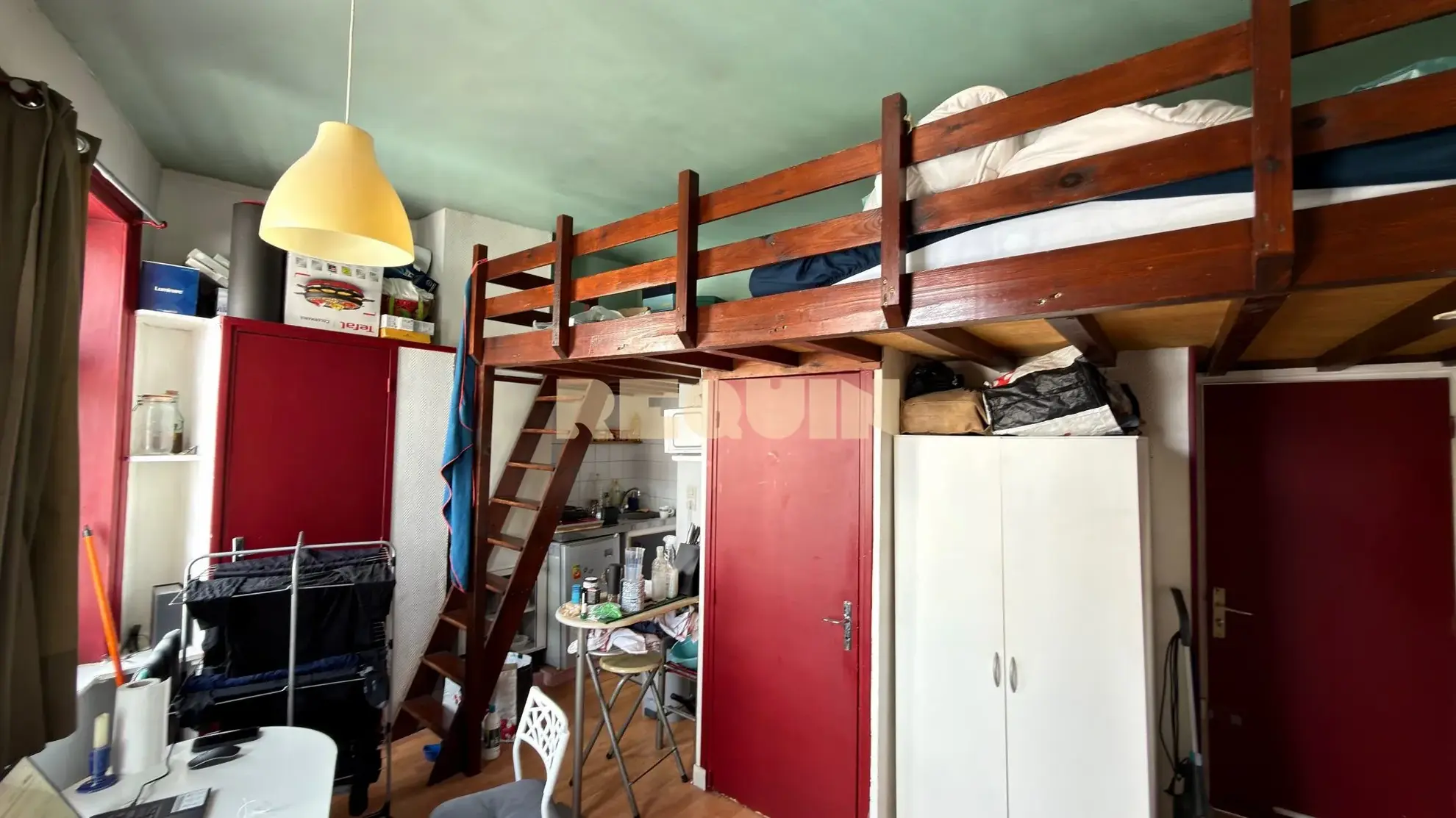 Appartement F1 à Lille Ratisbonne, idéal pour investissement étudiant 